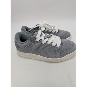 Jordan GS Cool Grey Phantom Suede Low Top Sneakers IB5679-003 Boys Size 4Y